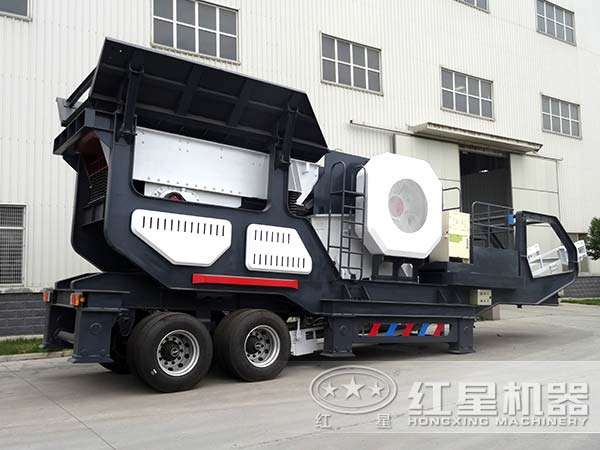 新型移动破碎站用于建筑垃圾处理效果突出